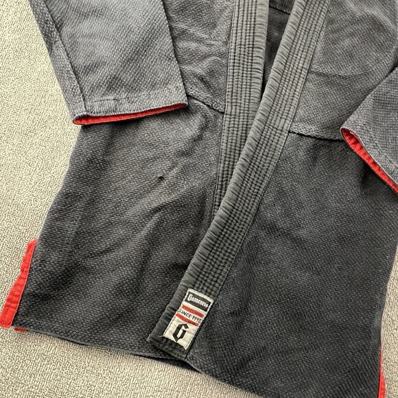 Gameness Gi Top Kids Size 1 Black BJJ Jiujitsu Grappling Active Unisex - Picture 7 of 15